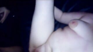 Fat girl, creampie and gangbang in adult theatre - 2 image