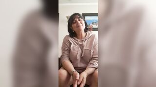 Stepson's friend wants to see my mature pussy for the second time