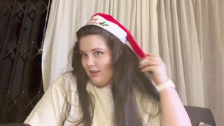 BBW Masturbating till Quivering Orgasm during holidays - 1 image