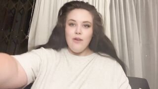 BBW Masturbating till Quivering Orgasm during holidays