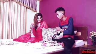 18yr Tailor boy trickly fuck Beautiful Bhabhi! Bhabhi Sex - 3 image