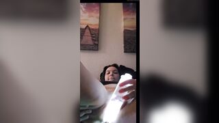 Stretching with a Thick Lightsaber