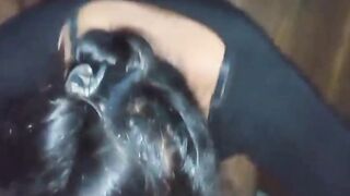 Big boob aunty plays with jerky until she squirts