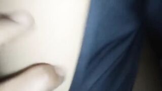 Big boob aunty plays with jerky until she squirts