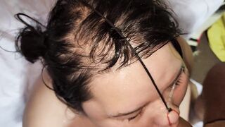 I love it when you fuck my throat until you empty your balls on my face - 7 image