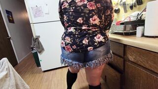 Kitchen Fuck Slut Wife