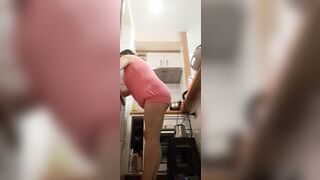 in the kitchen half-dressed - 3 image