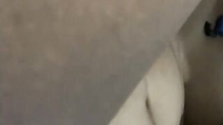 Good Night made best night with a shot of white warm thick cum meal