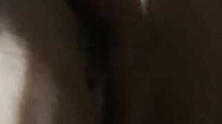 Good Night made best night with a shot of white warm thick cum meal