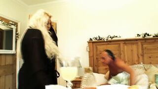 Curvy Blonde Kirstyn Halborg Heats Things up with Passionate Play