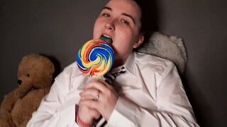 Schoolgirl Plays With Her Pussy Before School - Tilly D