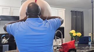 The neighbour gave me a load of warm welcome to the community