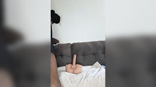 The toy is going back in the box