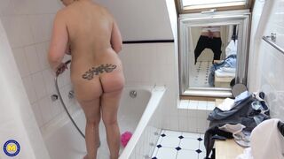 Sexy German MILF Dirty Priscilla Gets Her Pussy Pounded in POV Style