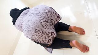 (Boss teaches Maid how to have sex) Unexpected Dirty Sex With Arabian Beauty Big Ass & Huge Boobs Maid - Cum unlimited - 4 image