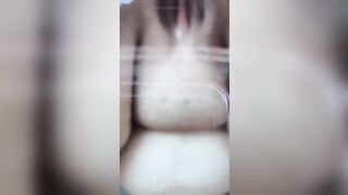 Solo Doggystyle with a Difference Using My Natural Dildo