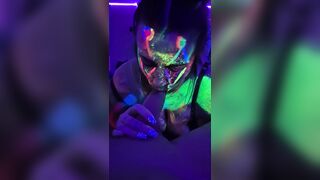 Sucking stepbro's dick