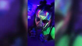 Sucking stepbro's dick