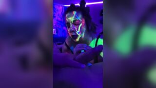 Sucking stepbro's dick