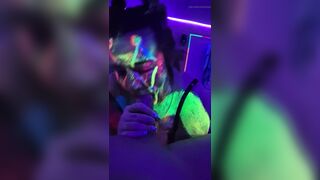 Sucking stepbro's dick