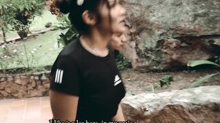 Horny Latina Big Ass Fucks Her Yoga Trainer- BBW