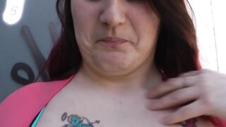 Domi is a really insatiable SSBBW newbie who is going to have a painful time!