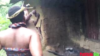PATRICIA THE BBW 9JA FUCKED BY THE BUSH HUNTER AT HER HUT(SOFTKIND FUCKSY) - 15 image