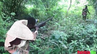 PATRICIA THE BBW 9JA FUCKED BY THE BUSH HUNTER AT HER HUT(SOFTKIND FUCKSY) - 7 image