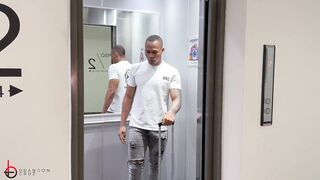 BBC fucks big-ass ebony after arriving from a trip - Brandon Cruz & Carla Morelli