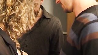 Busty French granny DP in hot threesome - 6 image