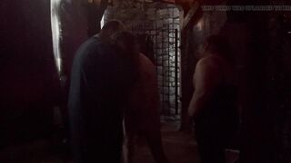 Humiliation. Spanking and pegging part 1