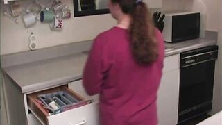 Taylor Chubby BBW Housewife is Stripped Naked Spanked & Fucked Doggy Style