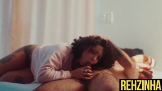 BBW sharing bed with Boss ends with Huge CUMSHOT - Rehzinha