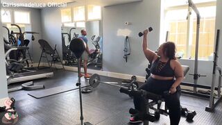 BBW GYM SLUT