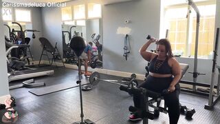 BBW GYM SLUT