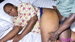 Hot BBW housewife fucks her teacher's big black cock in her onion booty