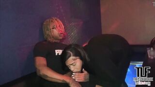 Watch Suzy, the BBW, get her ass pounded at Karaoke Bar in public! - 8 image