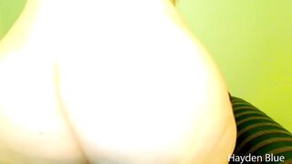 Watch Hayden Blue's massive ass get pounded and fingered on webcam