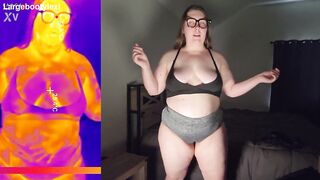 Get a sneak peek of this complete collection of try-on, naked twerking, and BBW babes teasing with their curves and tits