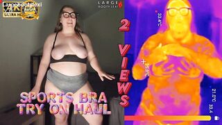 Get a sneak peek of this complete collection of try-on, naked twerking, and BBW babes teasing with their curves and tits - 2 image