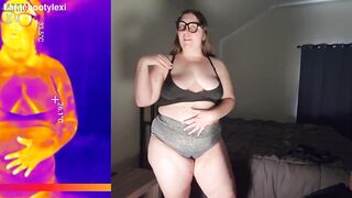 Get a sneak peek of this complete collection of try-on, naked twerking, and BBW babes teasing with their curves and tits