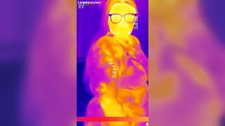 Watch this chubby chick get her ass fingered & stuffed with massive butt plugs in chastity belt