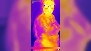 Watch this chubby chick get her ass fingered & stuffed with massive butt plugs in chastity belt - 11 image