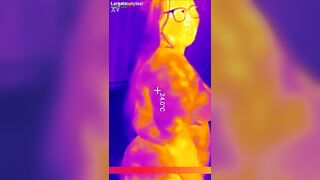 Watch this chubby chick get her ass fingered & stuffed with massive butt plugs in chastity belt