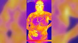 Watch this chubby chick get her ass fingered & stuffed with massive butt plugs in chastity belt