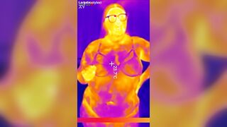 Watch this chubby chick get her ass fingered & stuffed with massive butt plugs in chastity belt - 5 image