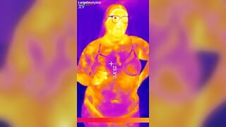 Watch this chubby chick get her ass fingered & stuffed with massive butt plugs in chastity belt - 7 image