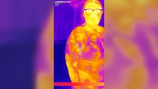 Watch this chubby chick get her ass fingered & stuffed with massive butt plugs in chastity belt - 9 image