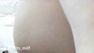 Watch this BBW MILF get wet and wild with her perfect ass and pussy in solo play - 4 image