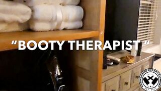 Bootylicious BBW Masseur Teases and Sultures Herself with a Steamy Massage